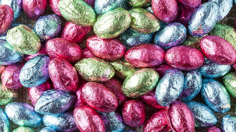 Easter egg foil