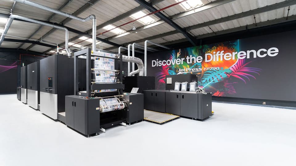 A Jet Press at the Eco Flexibles centre