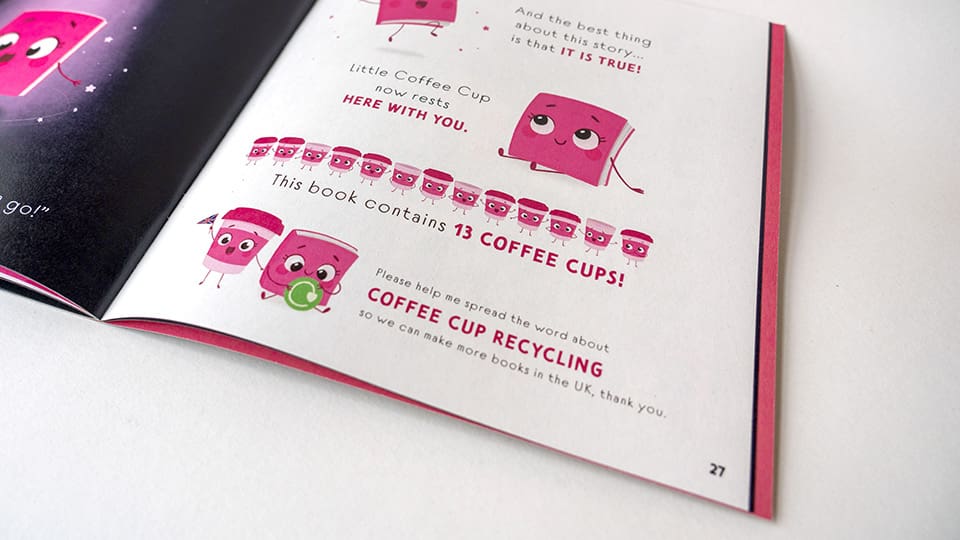 World's first cup recycled children's book released