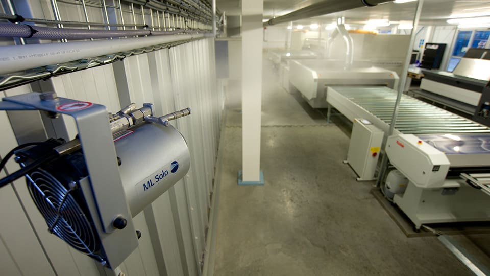 Condair High Pressure humidifier plateroom comp