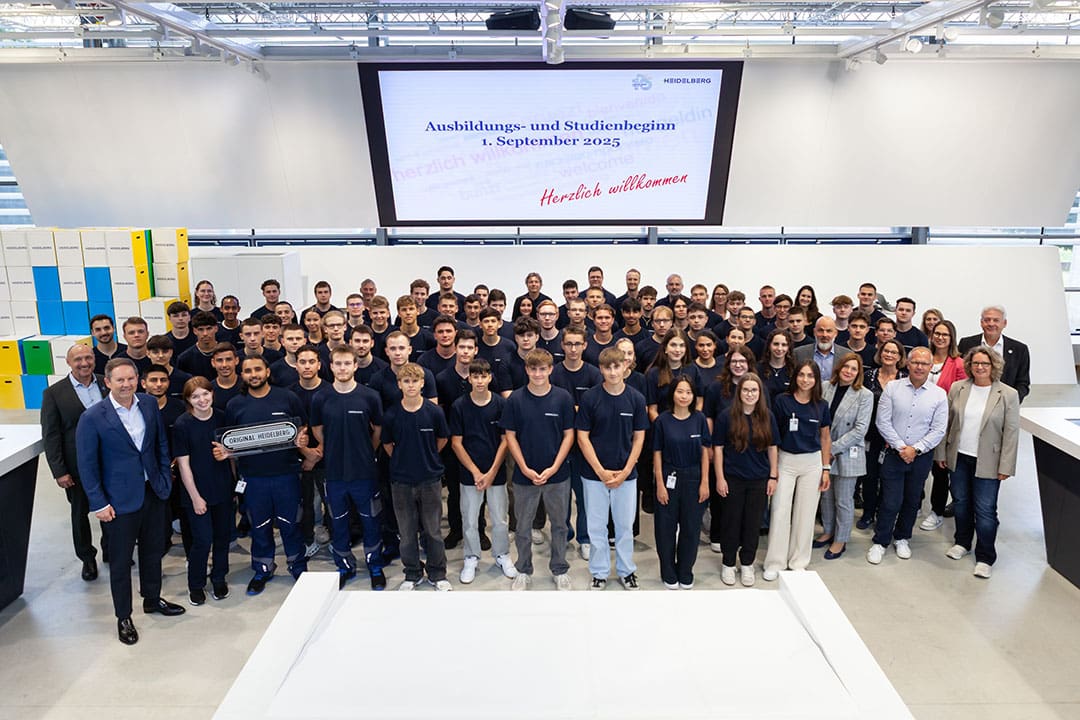 Print apprenticeships from HEIDELBERG
