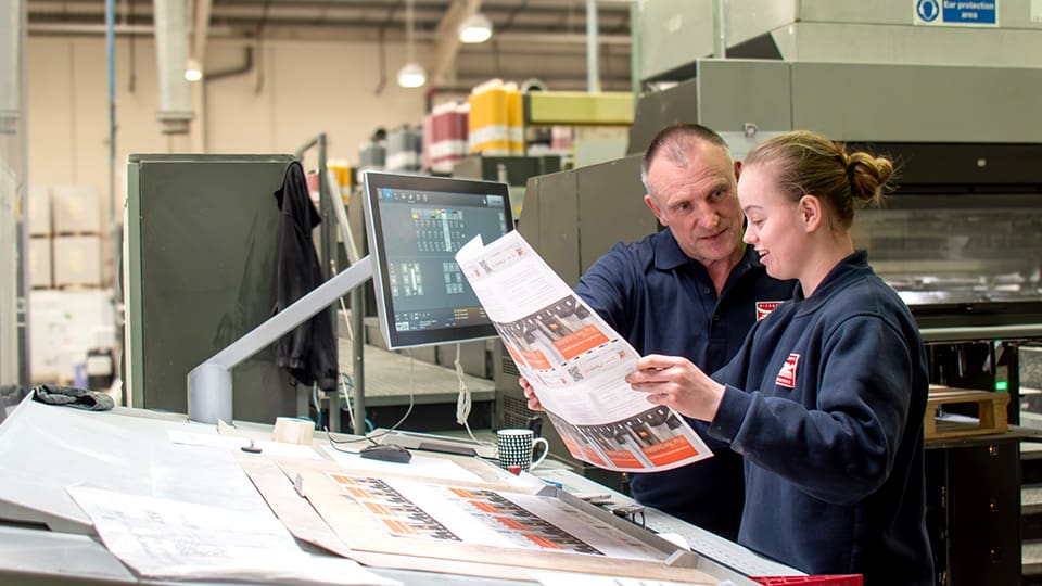Figure 2 Bishops Printers Keith Kirby Lavinia Tewkesbury comp