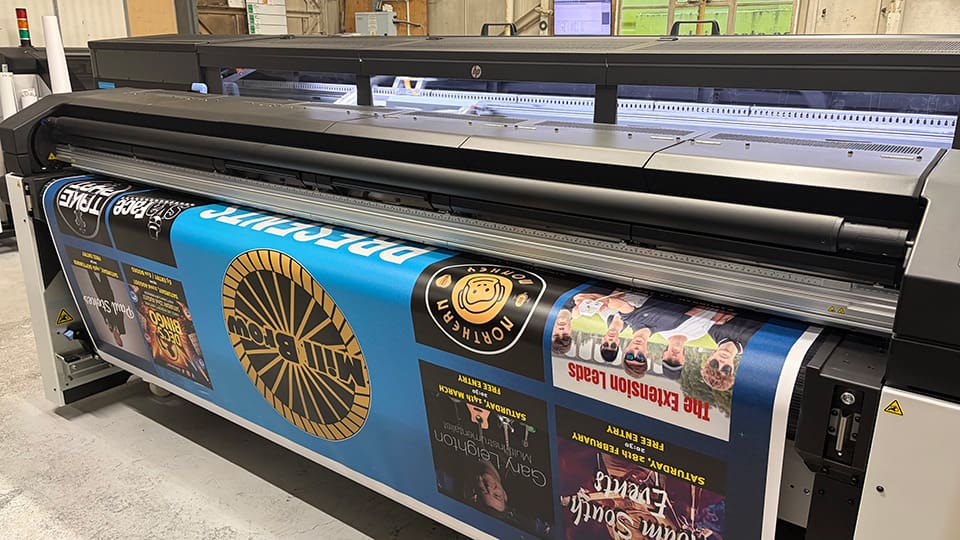 Reeds new HP Latex machine