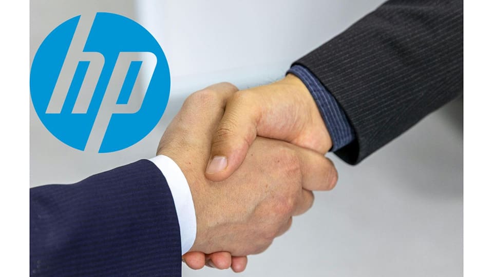 HP and Manroland Goss handshake