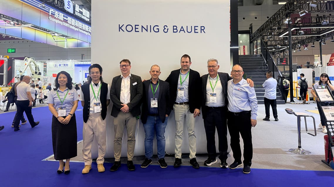 Koenig & Bauer Chinese collaboration 