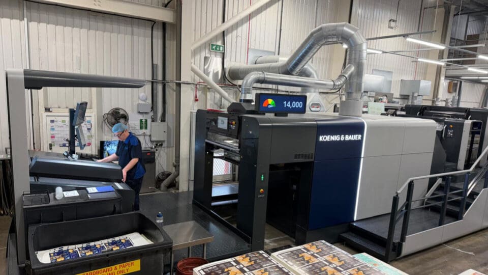 Koenig & Bauer Rapida 106 boosts KennedySmith output in major print news