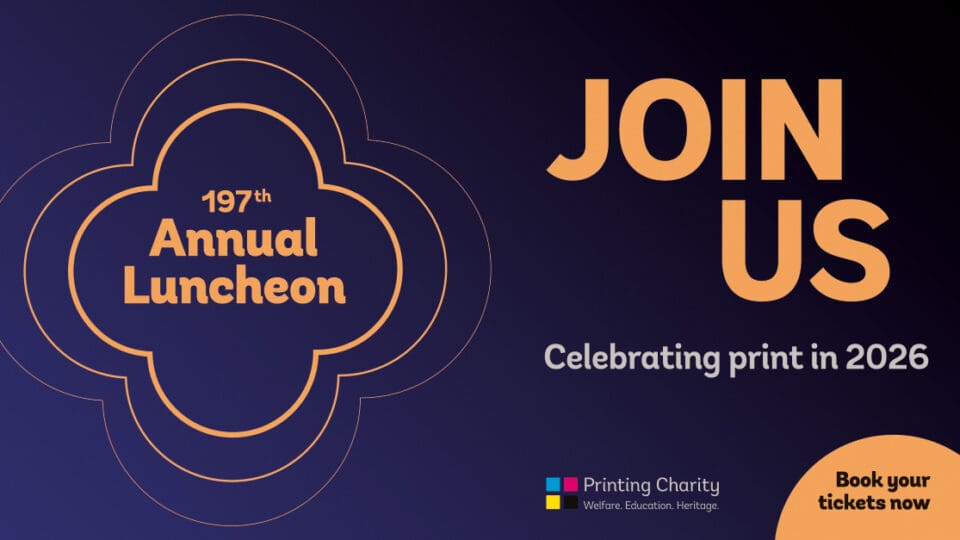 Tickets on sale for Printing Charity Annual Luncheon 2026