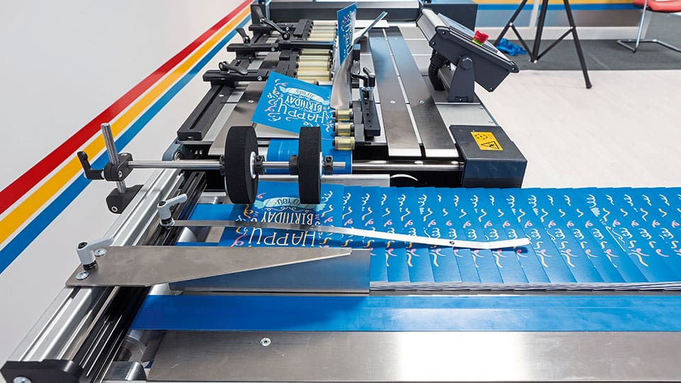 Creasing Folding and Collating machine comp