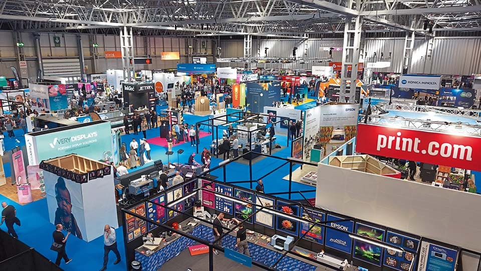 The Print Show 2026 aerial view comp