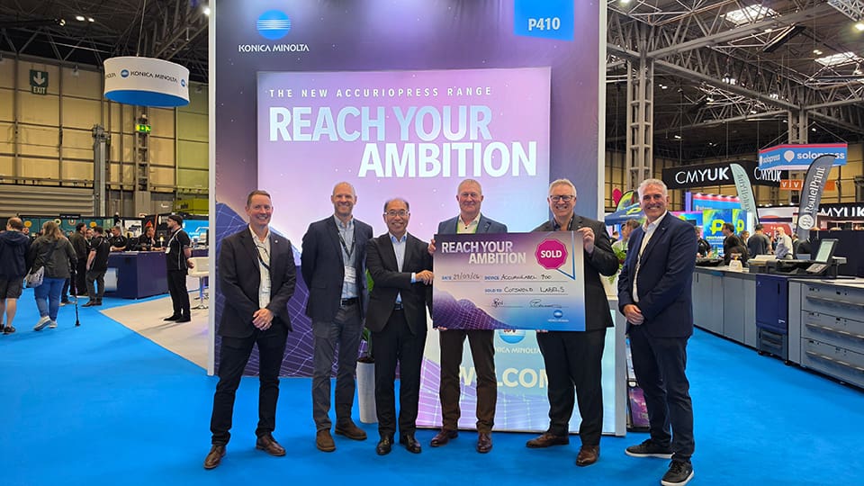 Konica Minolta new kit the print show